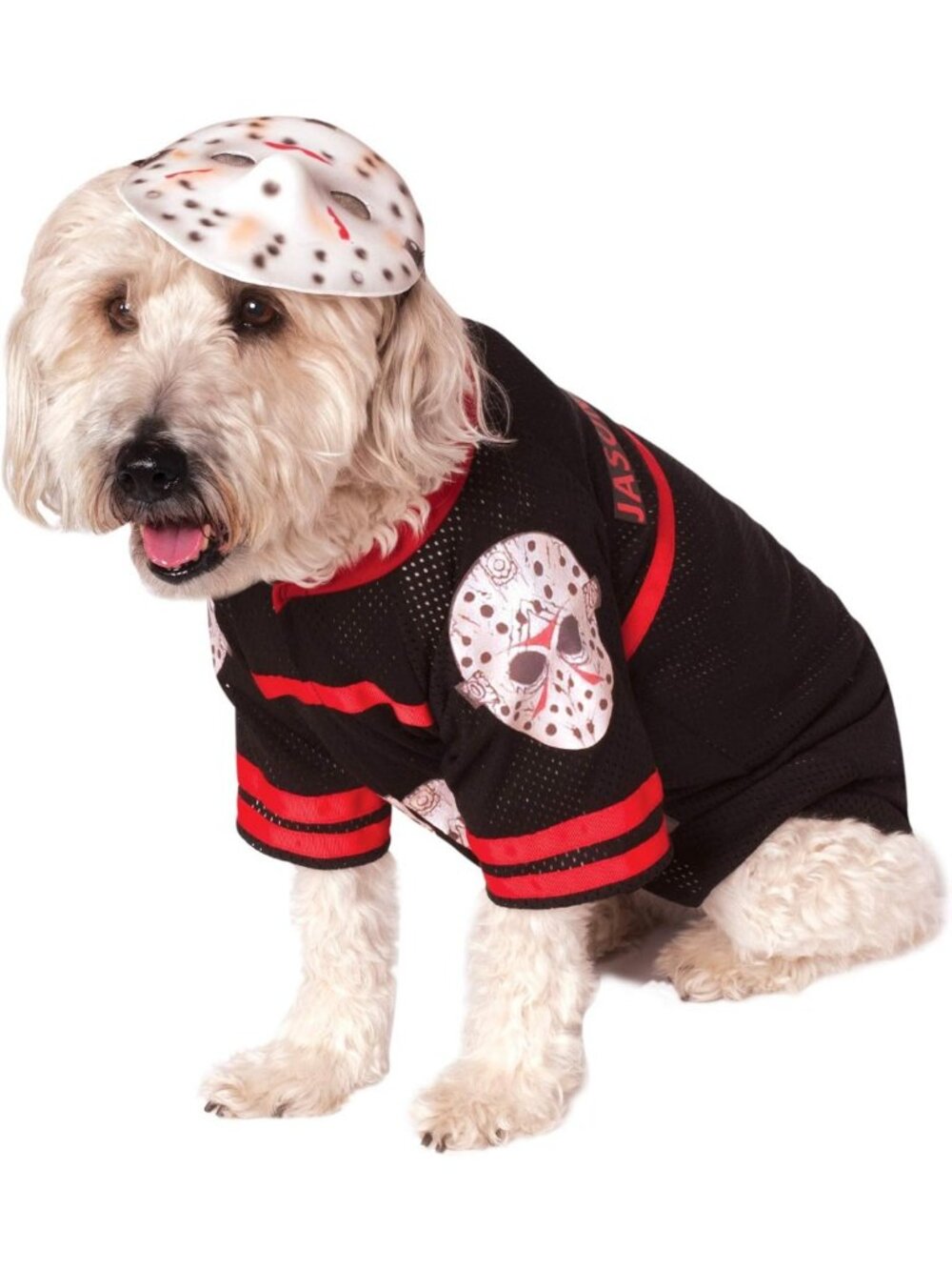 Rubies Friday the 13th: Jason Voorhees Pet Costume for For Dogs or Cats, Small